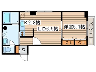 サングリ－ン東豊の物件間取画像